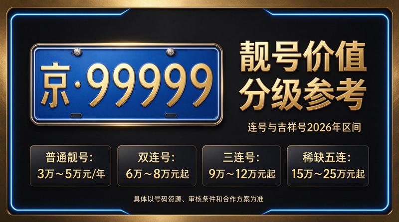 2026年闲置北京京牌照出租五年价格业务场景展示